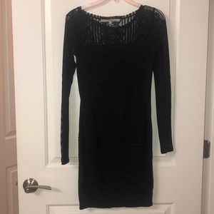 Black lace Rachel Roy dress